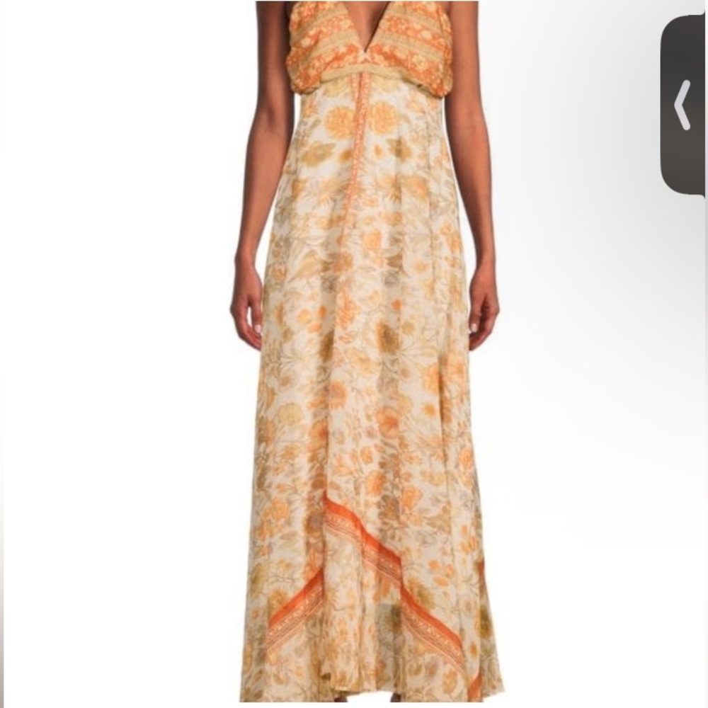 70/21 floral maxi dress small